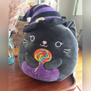 2022 Autumn The Cat with Lillpop Squishmallow Halloween Rare
